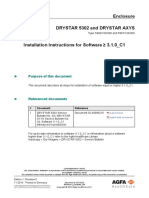 Installation Instructions DS5302 AXYS SW3.1.0 C1 and Higher