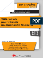 200 Calculs Pour Reussir Un Diagnostic Financier PDF