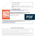 Volumetric and Viscometric Study Ofn