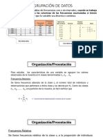 Agrupación de Datos