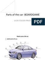 Parts of The car:BOARDGAME: Ulda Toloza Pavez