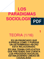 Los Paradigmas Sociológicos