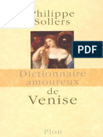 Dictionnarie Amoureux - Sollers