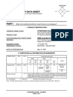 Material Safety Data Sheet: Document Number: P-0029 MESA Specialty Gases & Equipment