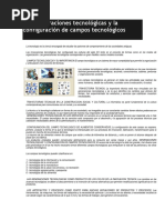 Las Generaciones Tecnológicas y La Configuración de Campos Tecnológicos