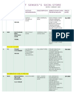 Price List Sense's 2019 1-1