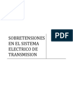 Sobretensiones en Sistemas Electrico de Transmision