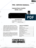 Onkyo A 9211 Service Manual PDF