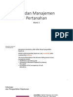 SIP Dan Manajemen Pertanahan - Materi 2