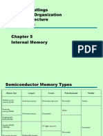 William Stallings Computer Organization and Architecture 8th Edition Internal Memory