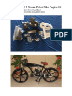 User Manual of 2 Stroke Petrol Bike Engine Kit: Start Term: Pedal Start (ZEDA-48CC/ZEDA-60CC/ZEDA-80CC)