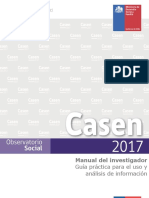 Manual Del Investigador - CASEN 2017