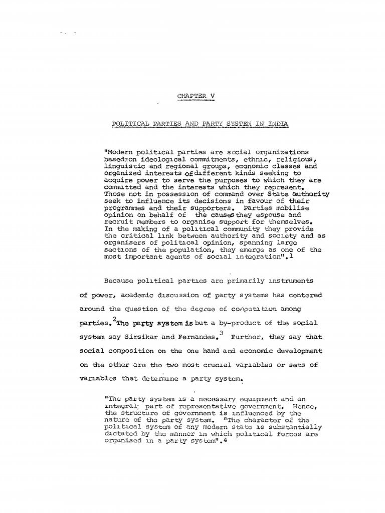 Party System in India | PDF | Indian National Congress | Jawaharlal Nehru
