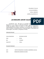 El Documento Que Jamas Pense Hacer