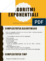 Algoritmi Exponentiali