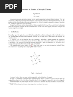 Lecture 5: Basics of Graph Theory: 1 Definitions