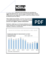 Empleio y Desmpleo en El Peru