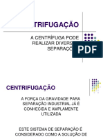 CENTRIFUGAÇÃO