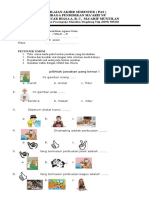 Soal Agama SDLB Tunarungu Kelas 2