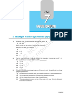 Equilibrium Constants and Reactions