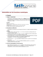 Cours Generalites Sur Les Fonctions Numeriques Maths Premiere 310 PDF