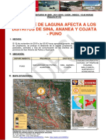 Reporte Complementario n 2869 20nov2019 Desborde de Laguna en El Distrito de Ananea Puno1