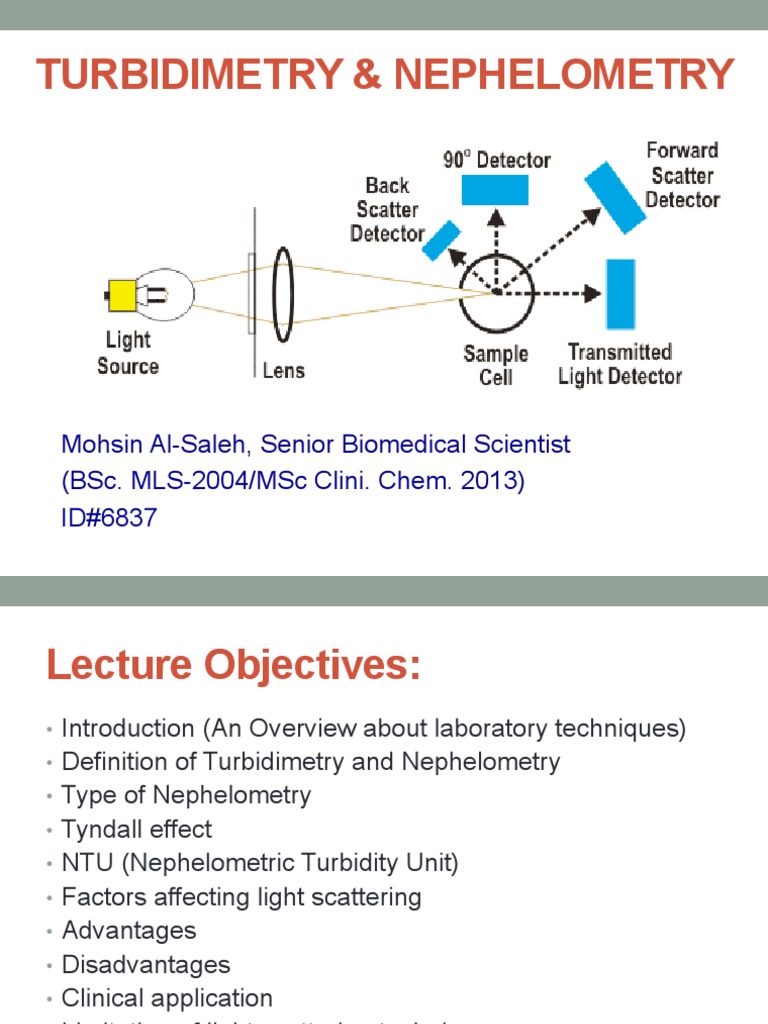 Nefelometria | PDF | Antibody | Chemistry