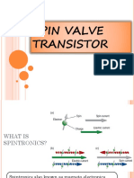 Spin Valve Transistor