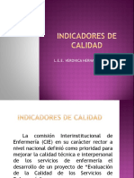 Indicadores de Calidad