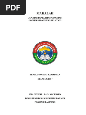 24 Makalah Banjir Ips 2 Pdf