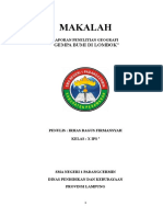 Makalah Gempa Dan Tsunami Lombok