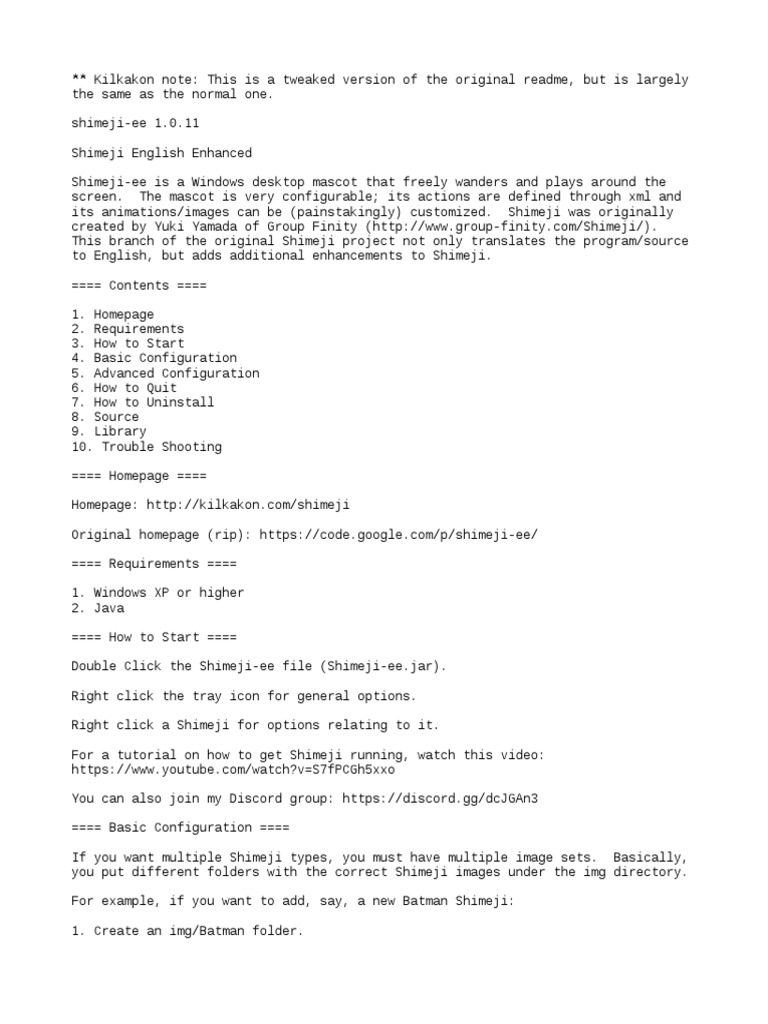 An InDepth Guide to Configuring and Using the Shimejiee Desktop