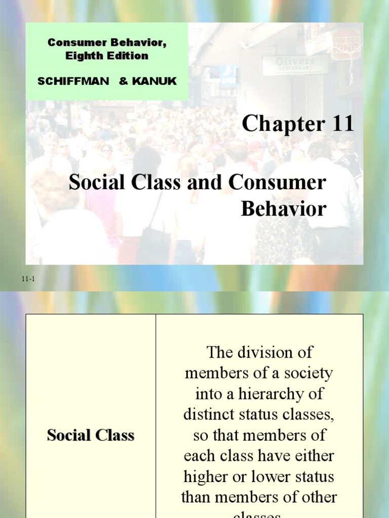 Social Class and Consumer Behavior 1224353409137212 8 | PDF | Social ...