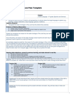 Direct Instruction Lesson Plan Template: Teachers: Subject