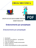 Endurecimento por precipitação de ligas metálicas