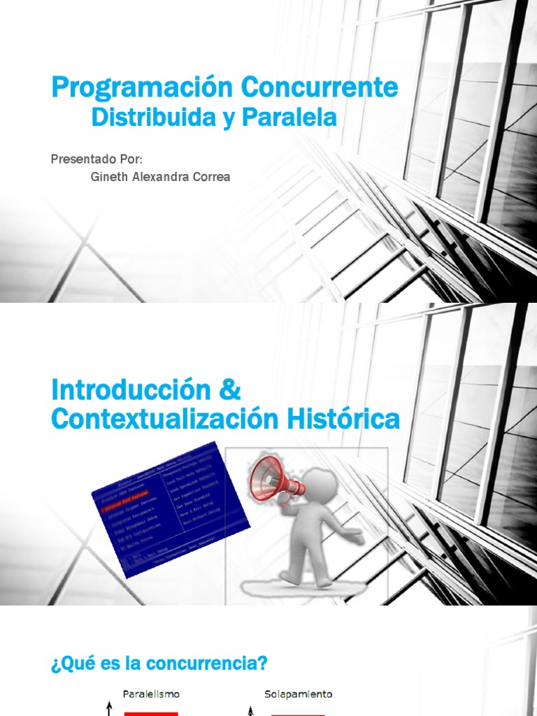Programación Concurrente y Paralela | PDF | Computación paralela ...