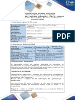 Guía de Actividades y Rúbrica de Evaluación - Etapa 3 - Hallar El Modelo Matemático de Un Sistema Dinámico Mediante El Software Matlab PDF