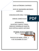 informe tecnico