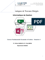 TP &TD Informatique de Gestion S4