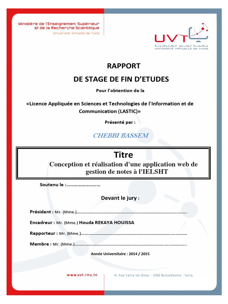 Application Web de Gestion des Notes | PDF | Langage de Modélisation ...