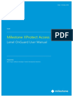 Milestone ACM Lenel OnGuard User Guide