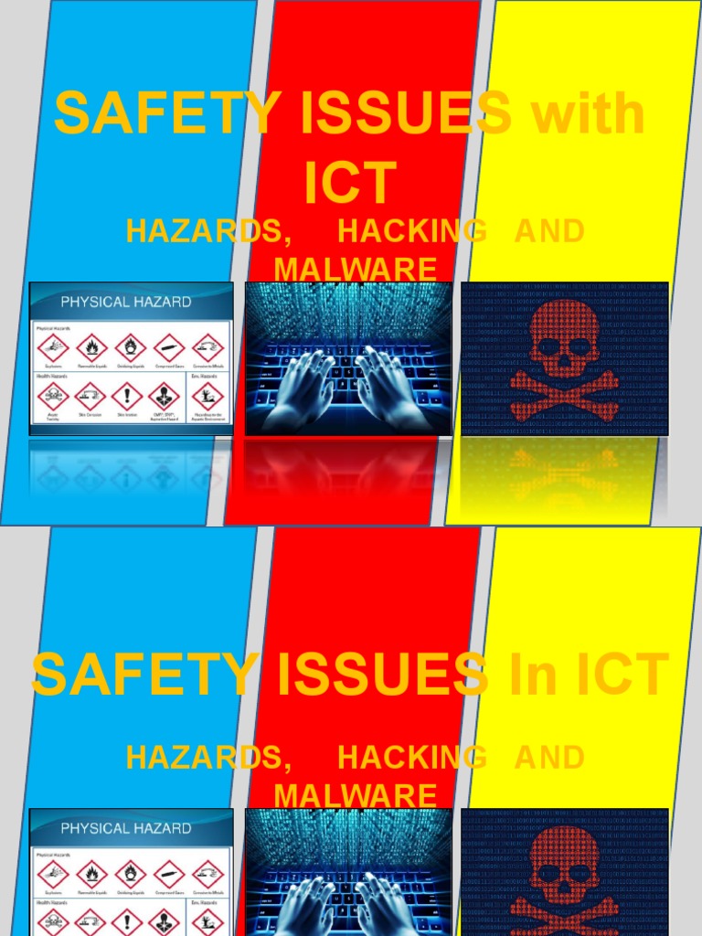 Group 3 Safety Issues in ICT PDF Malware Computer Virus