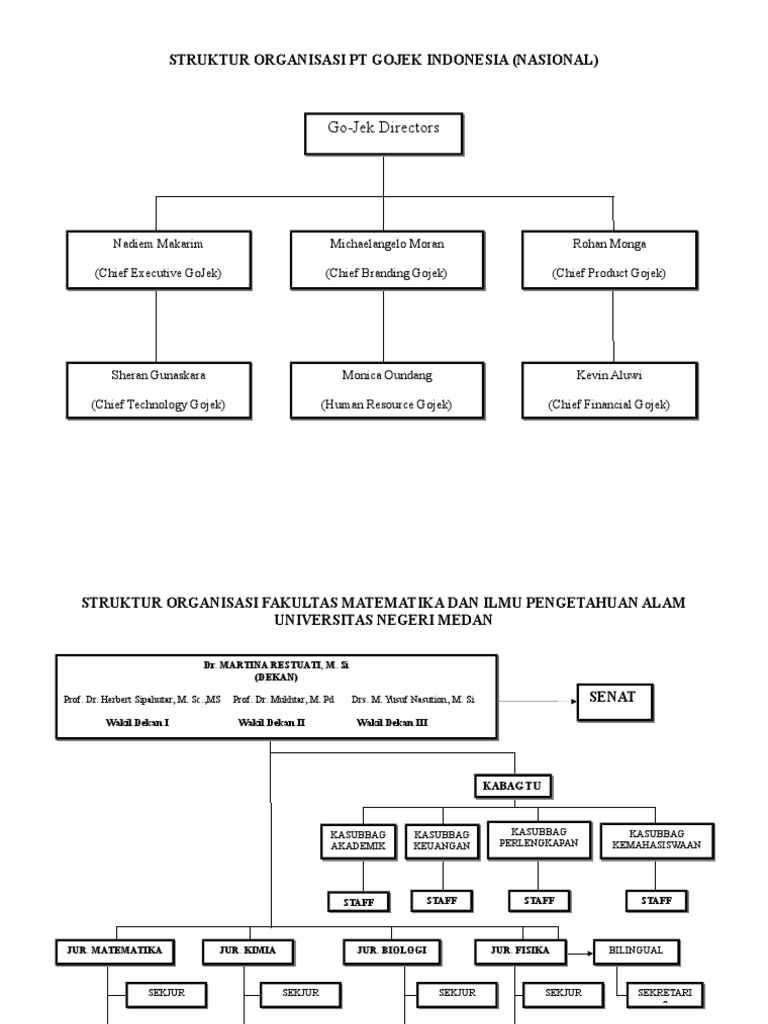 Struktur Organisasi