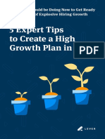 5 Expert Tips to Create a High Growth Plan in 2020