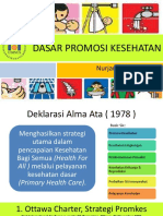 Dasar Promosi Kesehatan