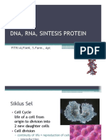 Dna, Rna, Sintesis Protein
