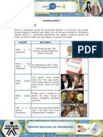 Learning Activity 1 Evidence: Take A Break