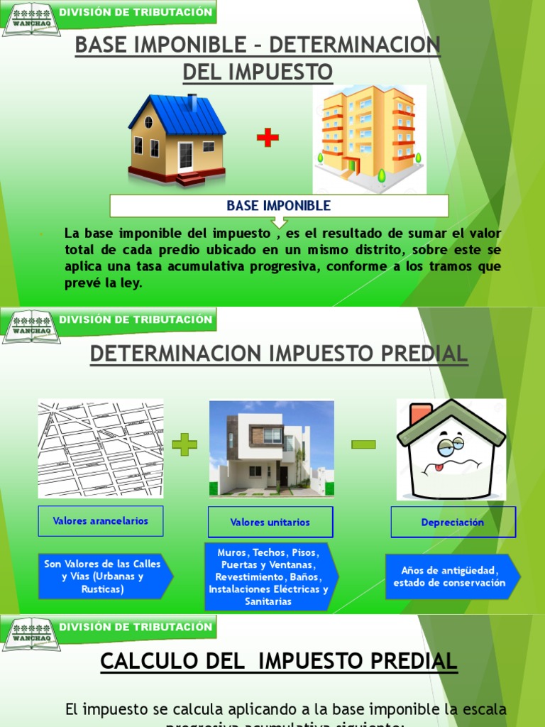 Base Imponible PDF Finanzas del gobierno Impuestos