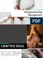 Entrepreneurship Management: Submitted By: Rahul Rohit Raj