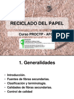 Reciclado Del Papel - 1 Generalidades